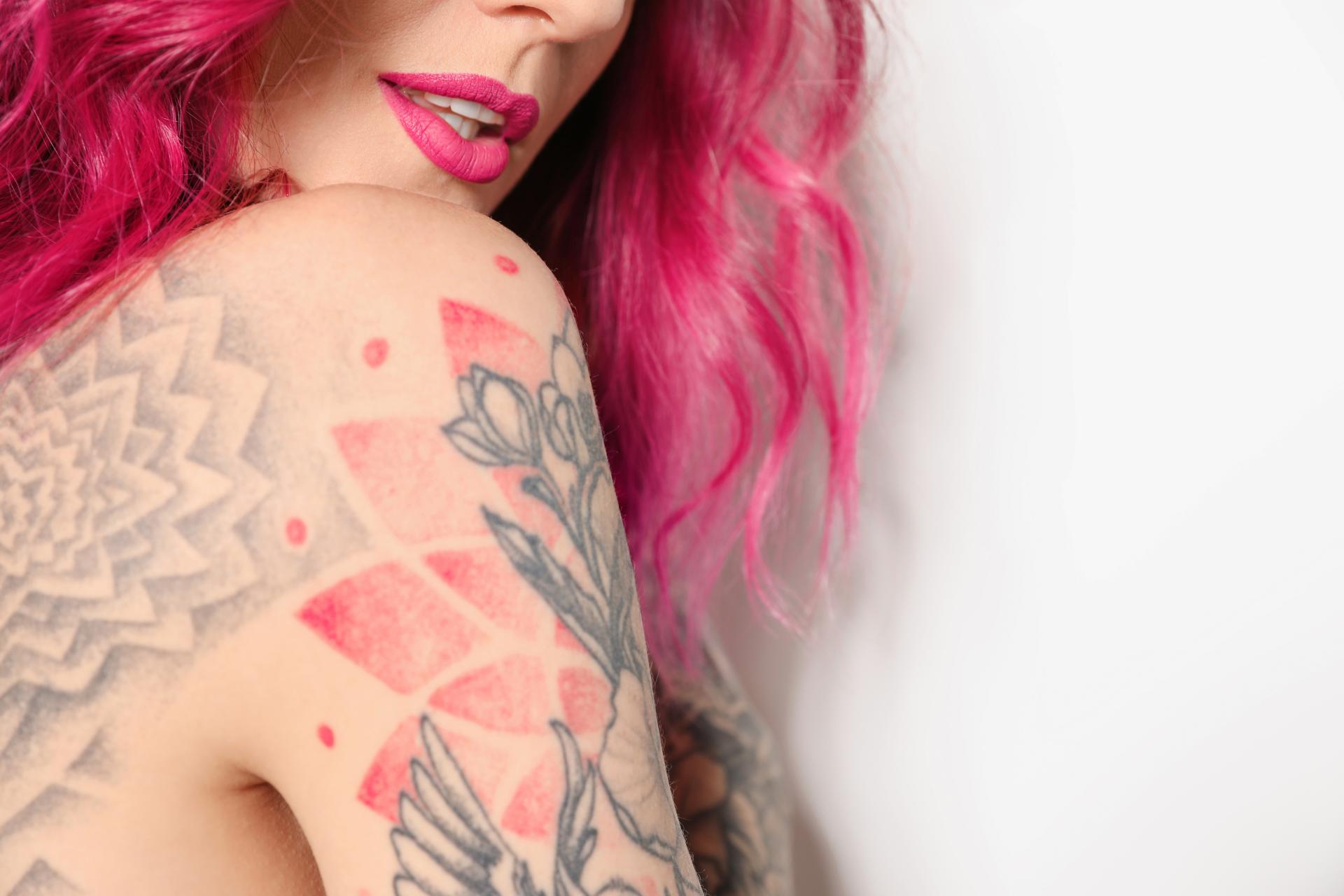 Unexpected Craving for a Tattooed Girl for My Wife hq photo