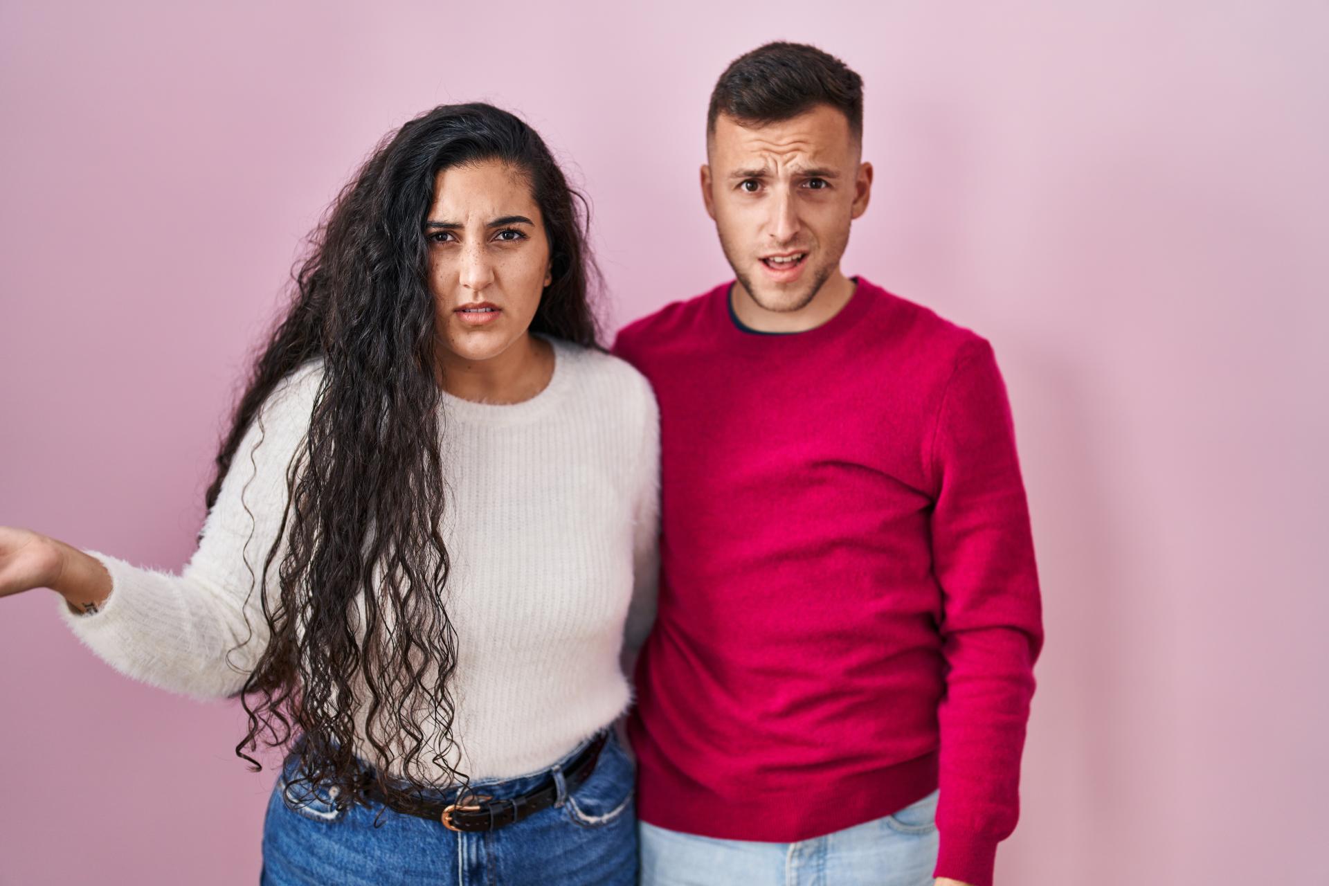 Skeptical monogamous couple Skeptical monogamous couple