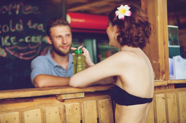 Verhalen van SDC-leden Eerste swingende ervaring Koppel Trio Vakantie Barman