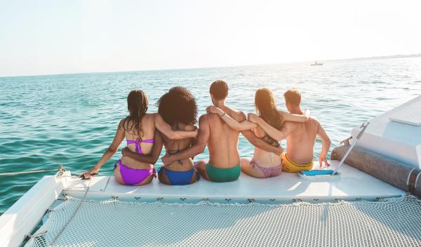 Group of swingers on vacation Group of swingers on vacation