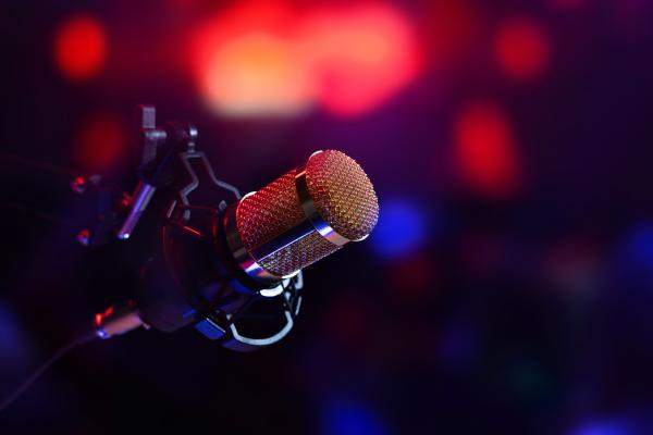 Podcast microphone Podcast microphone