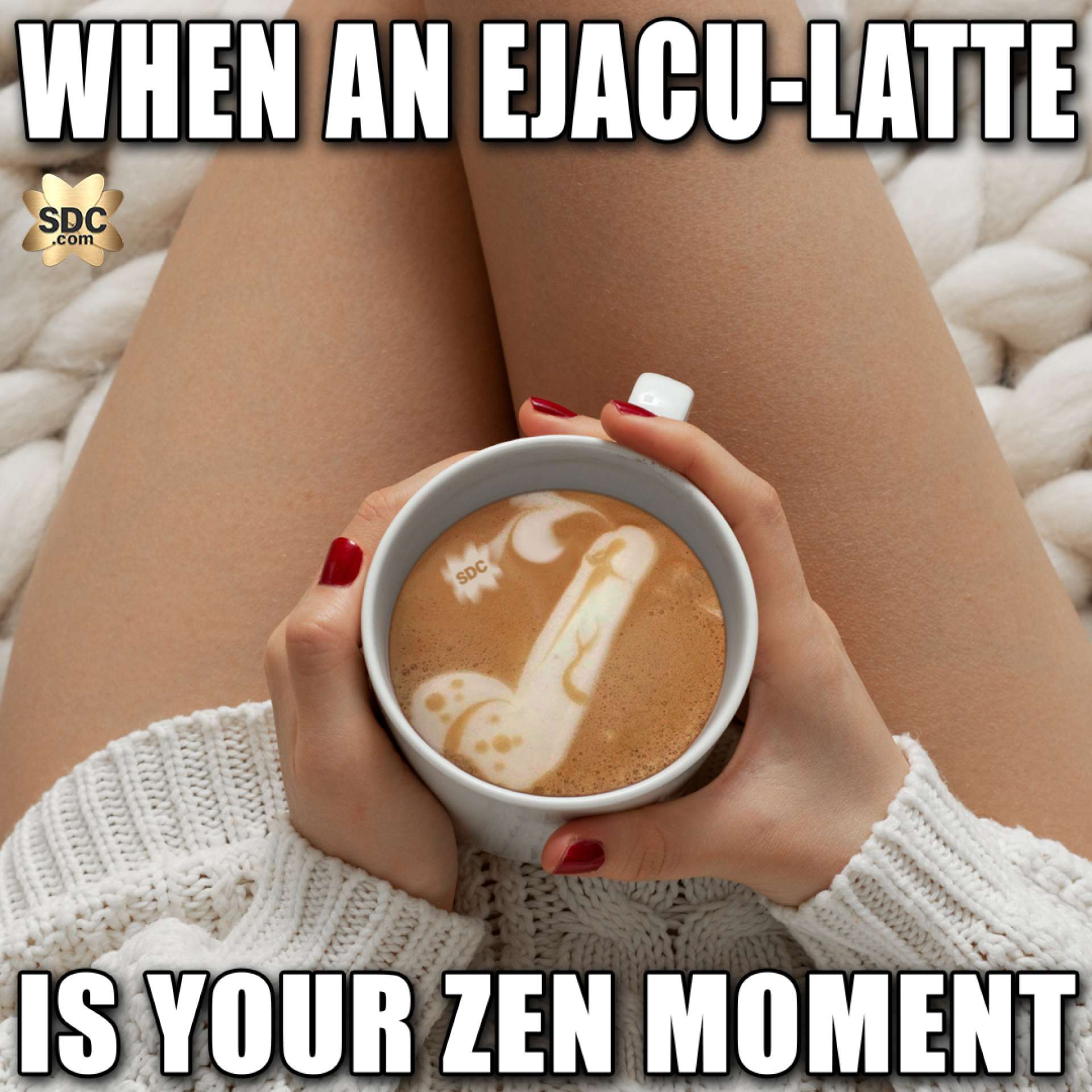 Ejacu-Latte iedereen ?! SDC afbeelding