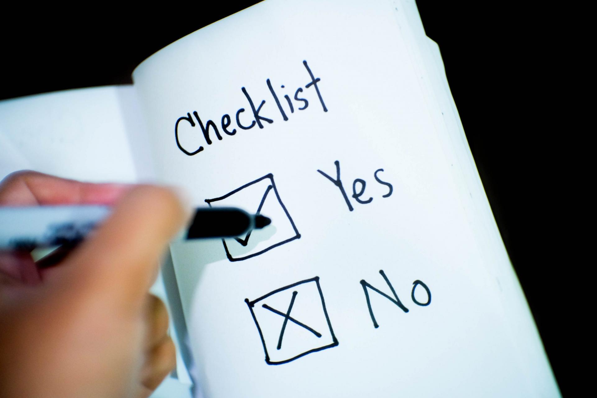 Checklist voor koppels