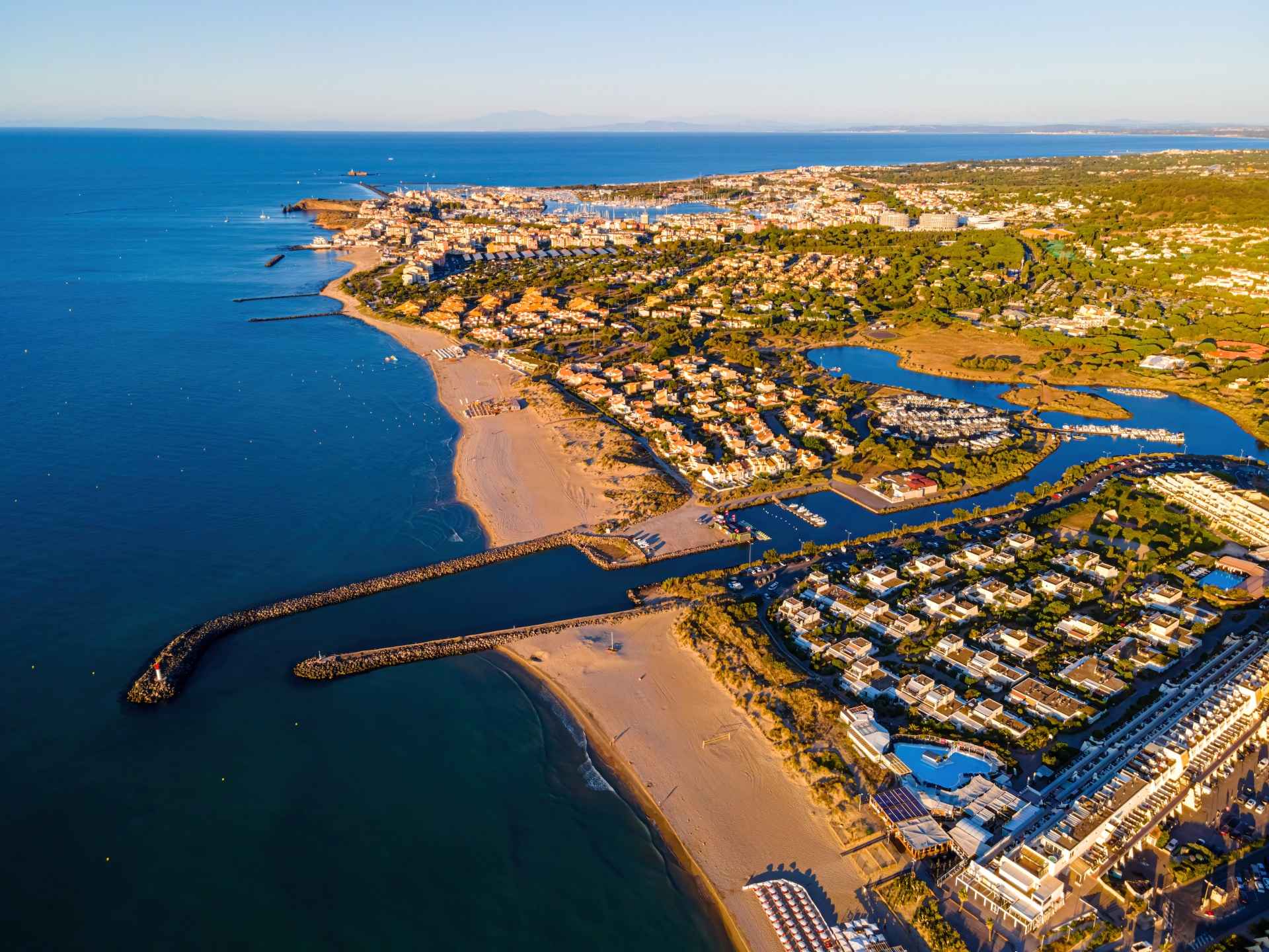 Cap dAgde Naturist Village Resort France Aerial View
